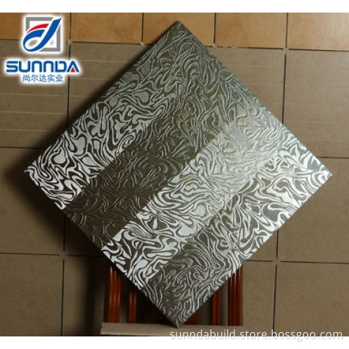 600X600MM metal brick,porcelain tile, non slip floor tile in Foshan